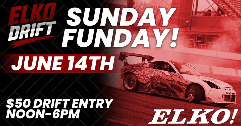 ELKO DRIFT - Sunday Funday and Twin Cities Vintage Flea Market promo